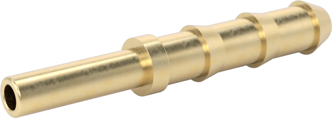 Hava ve Su için Pirinç Sıkıştırma Tüp Bağlantısı, Adaptör, 4 mm Boru Mil Dış Çapı x 4 mm Hortum İç Çapı için Barb