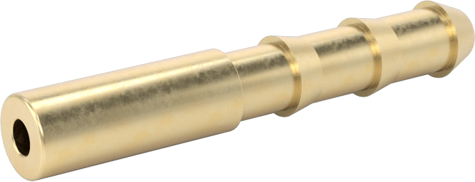 Hava ve Su için Pirinç Sıkıştırma Tüp Bağlantısı, Adaptör, 6 mm Boru Gövde Dış Çapı x 4 mm Hortum İç Çapı için Barb