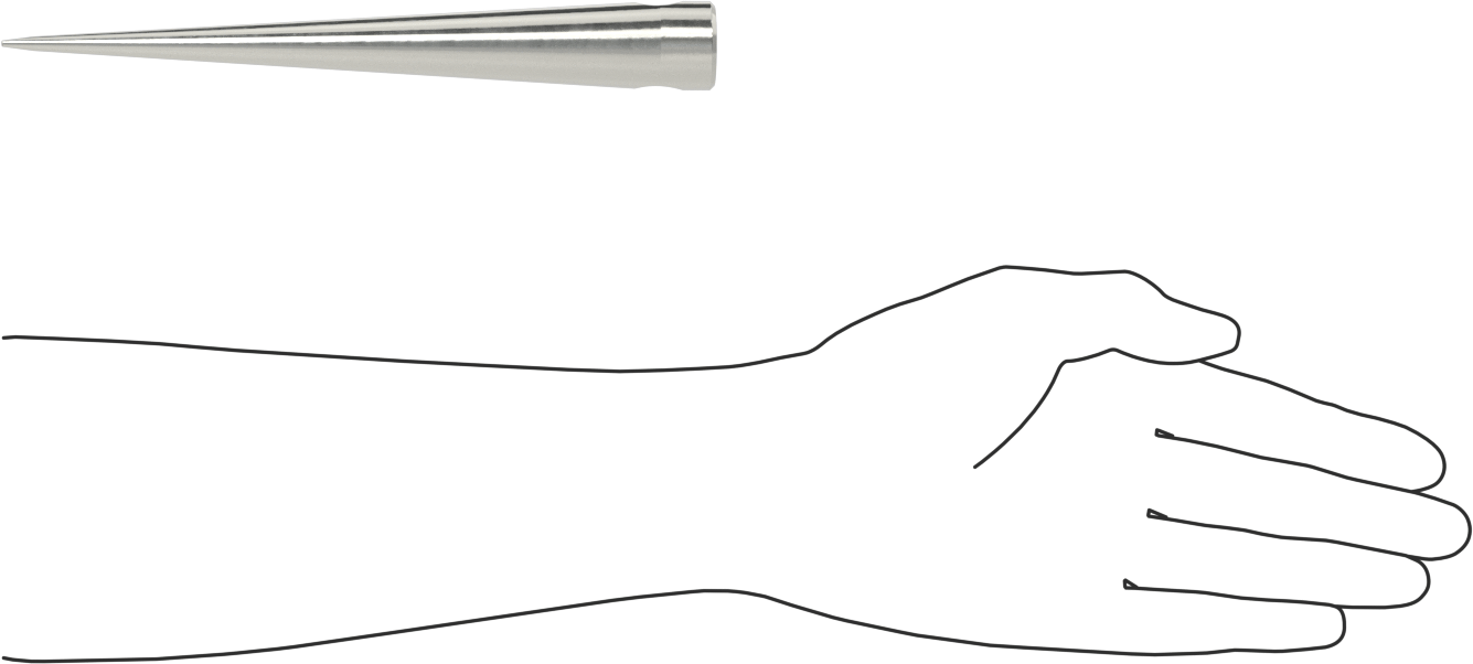 Marlin Çivisi, Halat için, 8" Uzunluk