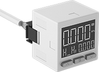Basınçlı Hava için Çift Ayarlı Elektronik Basınç ve Vakum Anahtarları