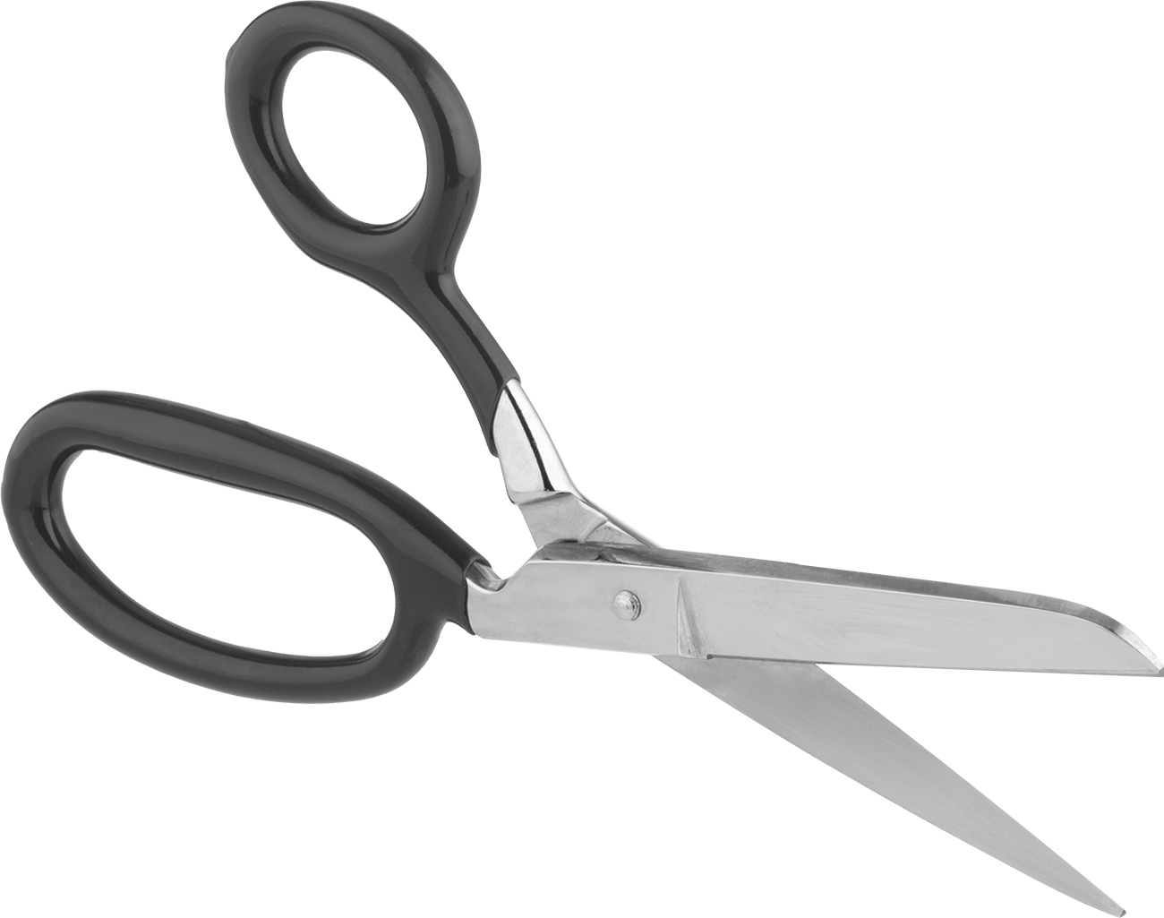Makas, Ofset Saplı, Tamamen Metal, 7-1/4" Toplam Uzunluk