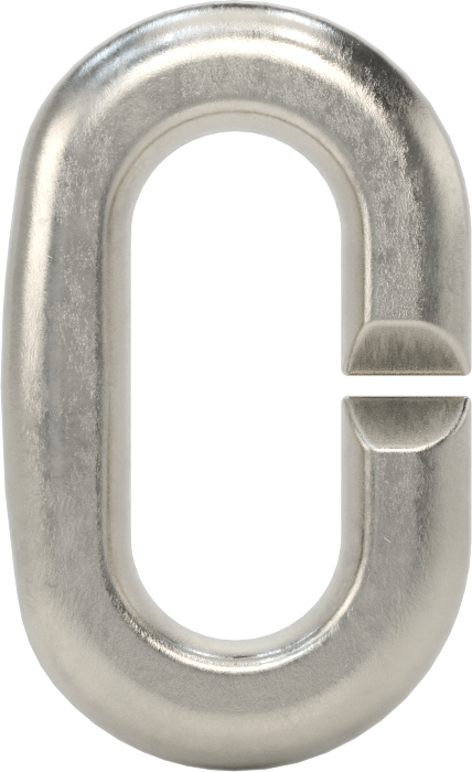 Hızlı Ayırma Bağlantı Parçası, 3/16" Kalınlık, 3/4" İç Uzunluk