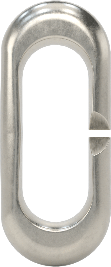 Hızlı Ayırma Bağlantı Parçası, 1/2" Kalınlık, 2" İç Uzunluk