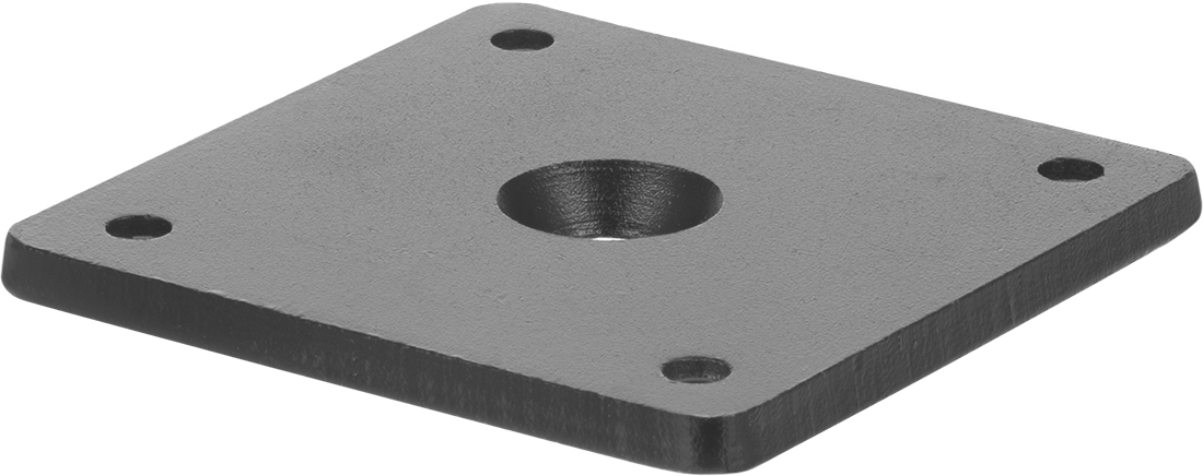 Taban Üzerine Vidalanır, 3“ Genişlik x 3” Uzunluk, Bend-and-Stay Konumlandırma Kolu için