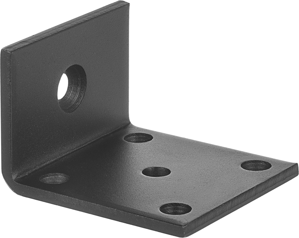 Dik Açı Tabanına Vidalanır, 3“ Genişlik x 3” Uzunluk, Bend-and-Stay Konumlandırma Kolu için