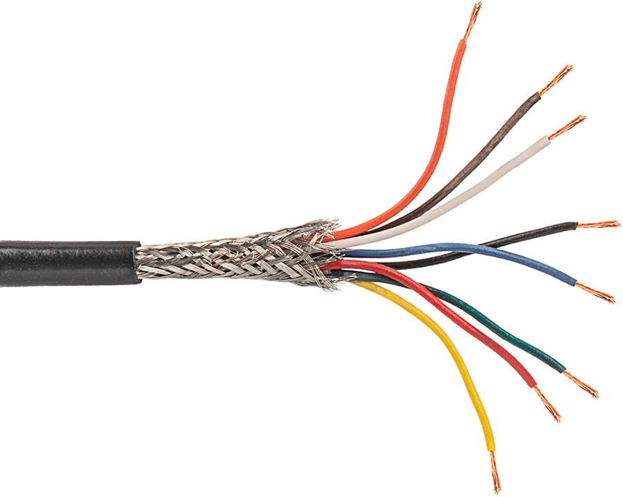 Minyatür Kablo, 30 AWG, 8 Tel