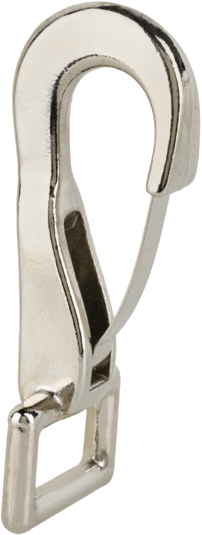 Dokuma Kayışlar için Hafif Hizmet Tipi Karabina, 3/8" Açıklık Genişliği, 3/4" Göz İç Genişliği