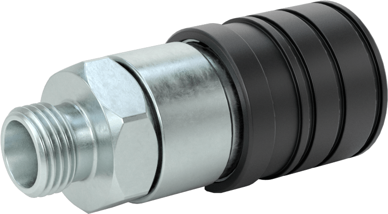 Uluslararası Standart ISO Minimum Sızıntı Hortum Bağlantısı, Hidrolik Sıvı için, 3/8 Hızlı Bağlantı Soketi, M16 x 1,5 mm Erkek