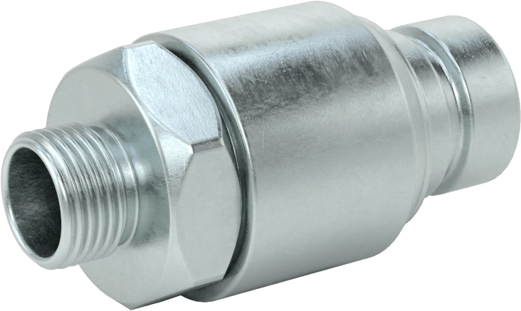Uluslararası Standart ISO Minimum Sızıntı Hortum Bağlantısı, Hidrolik Sıvı için, 1/2 Hızlı Bağlantı Kesme Plugi, M18 x 1,5 mm Erkek