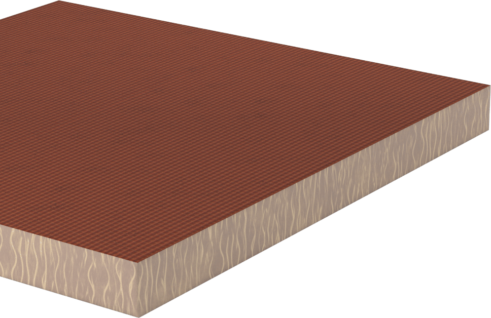 Ultra Yüksek Sıcaklığa Dayanıklı Darbe Dirençli Garolite Levha, 6" x 6" x 1/2"