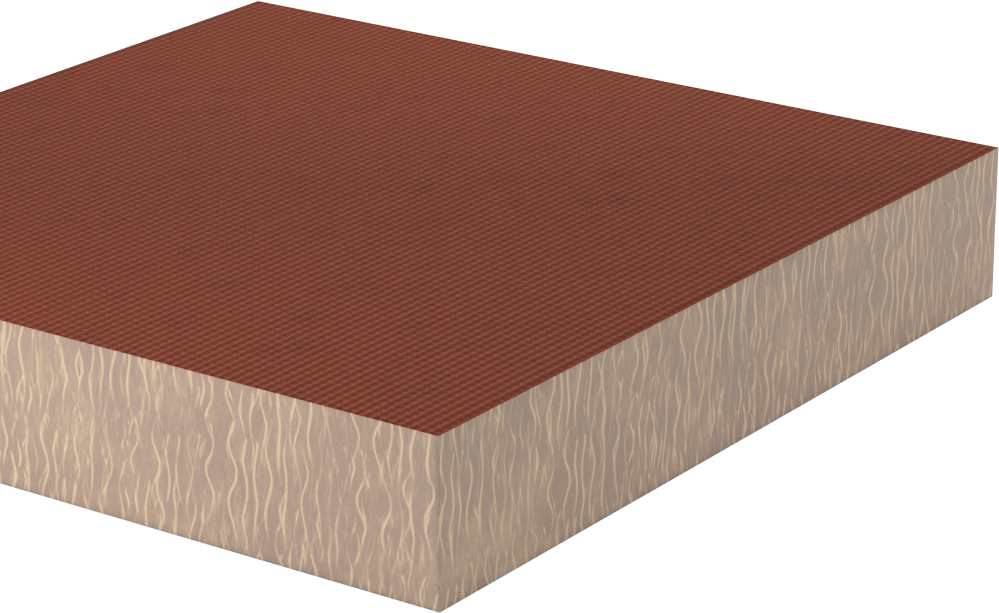 Ultra Yüksek Sıcaklığa Dayanıklı Darbe Dirençli Garolite Levha, 6" x 6" x 1"