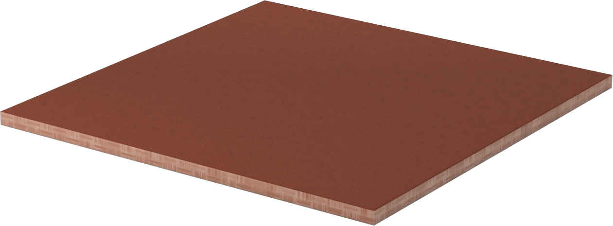 Ultra Yüksek Sıcaklığa Dayanıklı Darbe Dirençli Garolite Levha, 12" x 12" x 3/8"