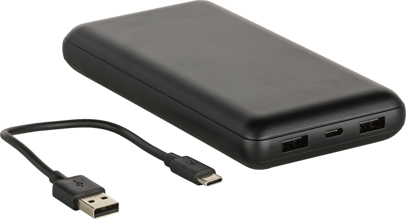 Mobil Cihazlar için Yedek Pil, Üç adet USB 2.0 Şarj Portuna Sahip Lityum İyon Pil