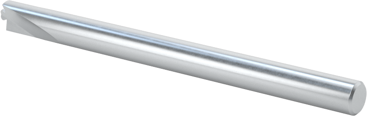 O-Ringler için Karbür Kuyruklu Freze Ucu, 2 Yiv, 1,78 mm O-Ring Genişliği için
