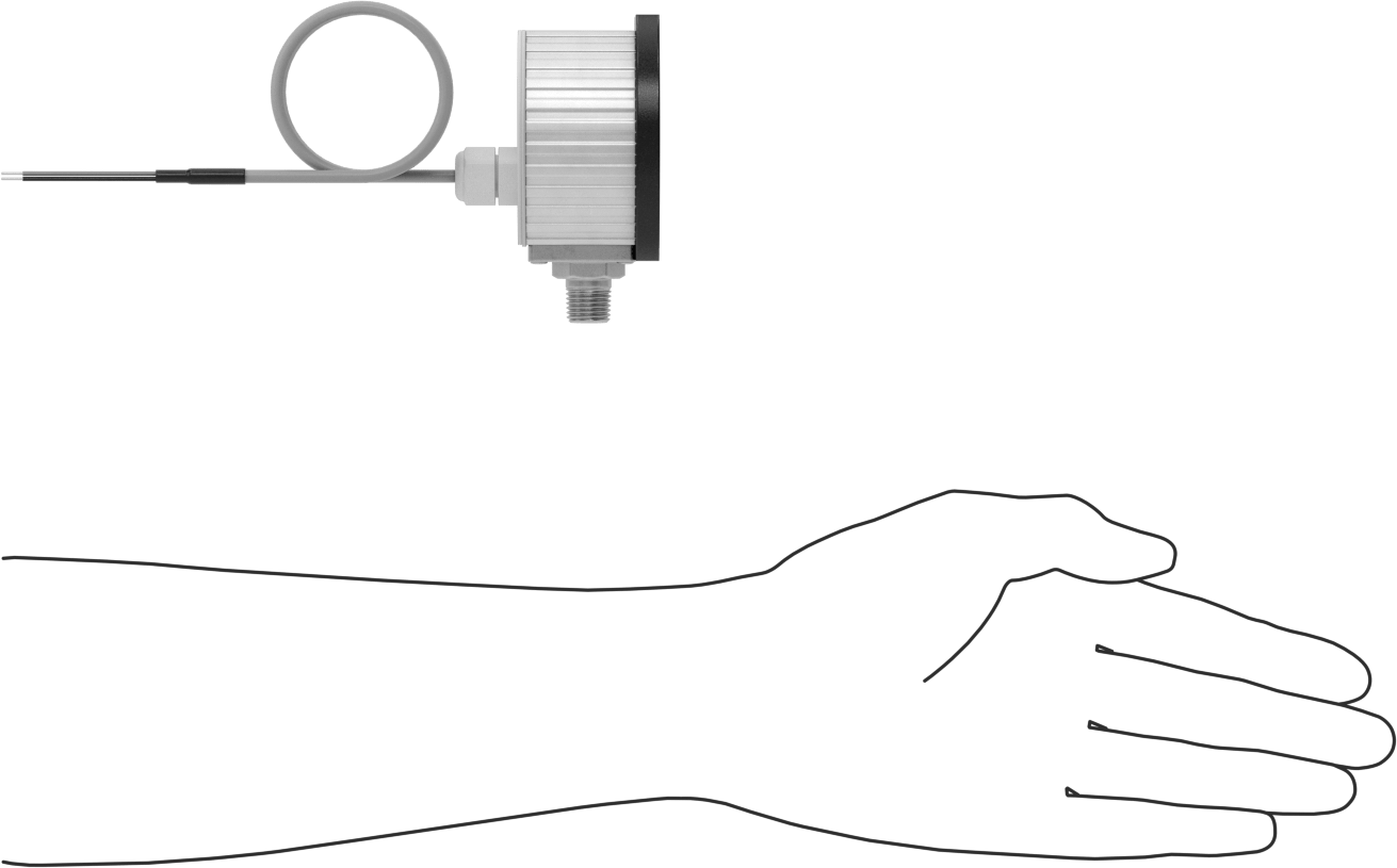 Yüksek Hassasiyetli Dijital Basınç Test Göstergesi, AC ve DC Güç Kaynaklı, 0-30 PSI