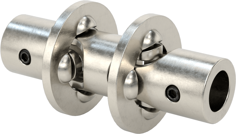 Hassas Çift U-Eklem, 5/8“ Çap x 7/8” Derinlikli Mil için