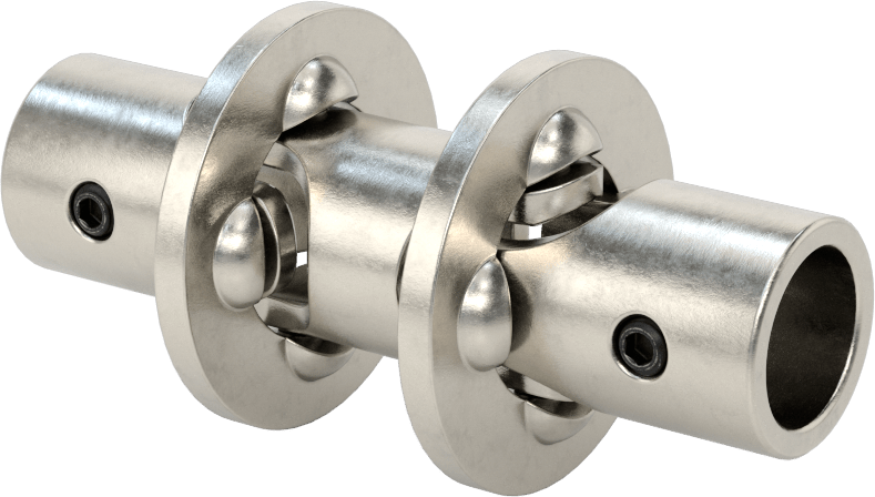 Hassas Çift U-Eklem, 3/4“ Çap x 7/8” Derinlikli Şaft için