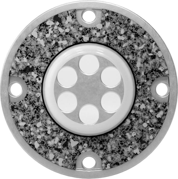 Flanşlı Gözetleme, Koyu Sıvı için, 1-7/8" Flanş Dış Çapı