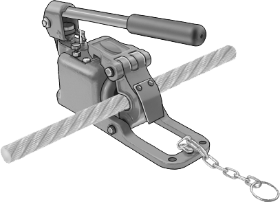 Hidrolik Destekli Büyük Çaplı Tel Halat Kesici, Kolu ile Çalışan, 12“ Uzunluk x 3-5/8” Genişlik x 6" Toplam Yükseklik