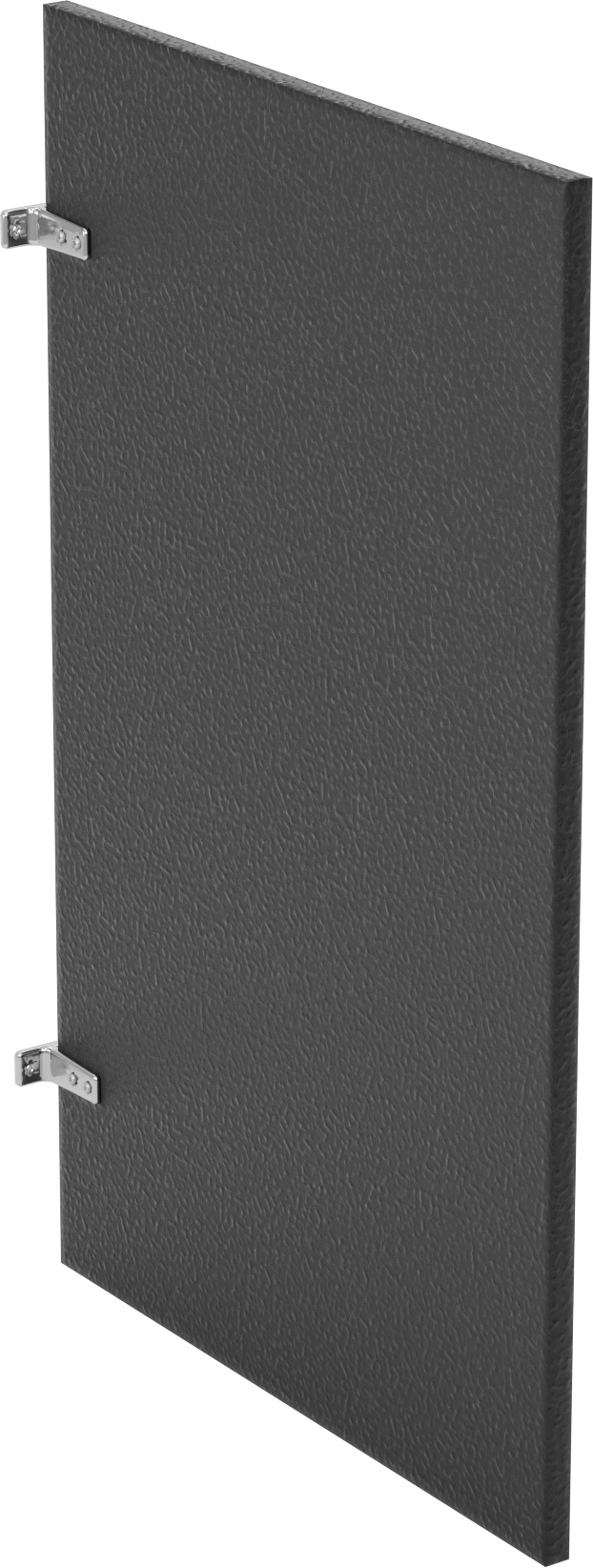 Laminat Pisuar Bölmesi, Duvara Asılan, 48“ Yükseklik x 1” Genişlik x 30" Toplam Derinlik