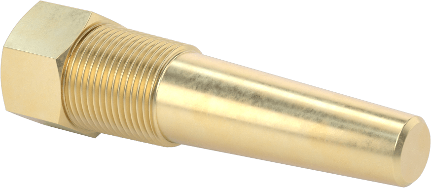 Termovell, Ağır Hizmet Tipi, Pirinç, 4" Mil için, 3/4 NPT Bağlantı