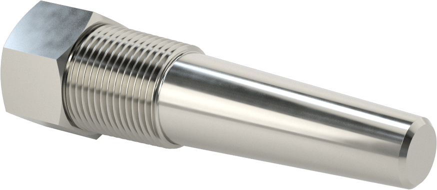 Termovell, Ağır Hizmet Tipi, 304 Paslanmaz Çelik, 4" Mil için, 3/4 NPT Bağlantı