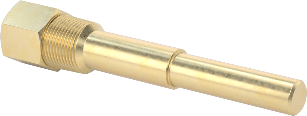 Termovell, 6“ x 3/8” Mil için, Pirinç, 3/4 NPT Bağlantı