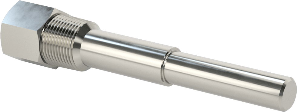 Termovell, 6“ x 3/8” Mil için, 304 Paslanmaz Çelik, 3/4 NPT Bağlantı