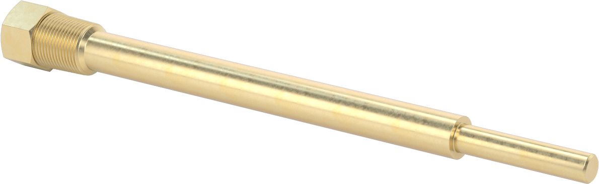 Termovell, 12“ x 1/4” Sap için, Pirinç, 3/4 NPT Bağlantı