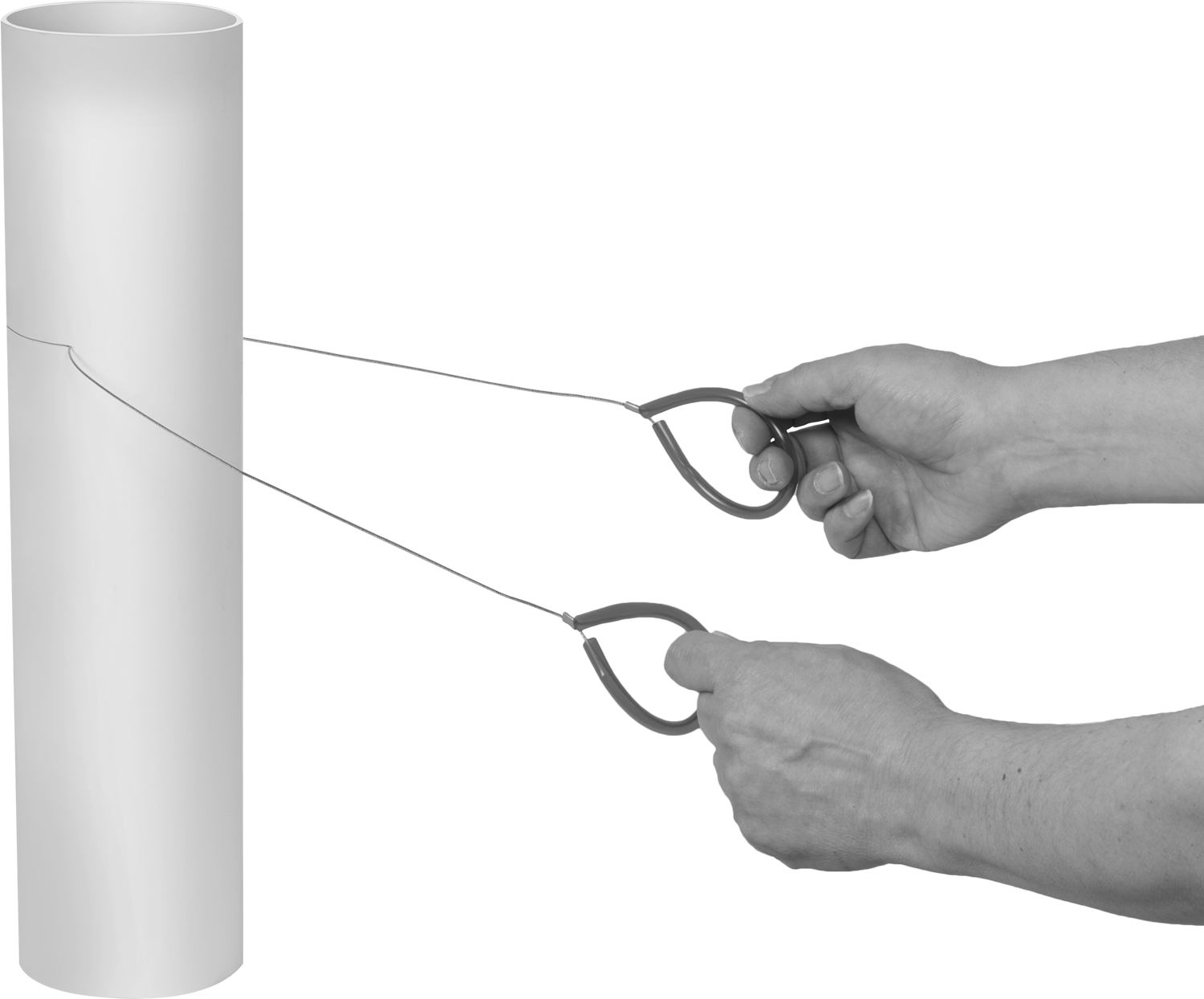PVC Boru için Kablo Testere, 32" Toplam Uzunluk