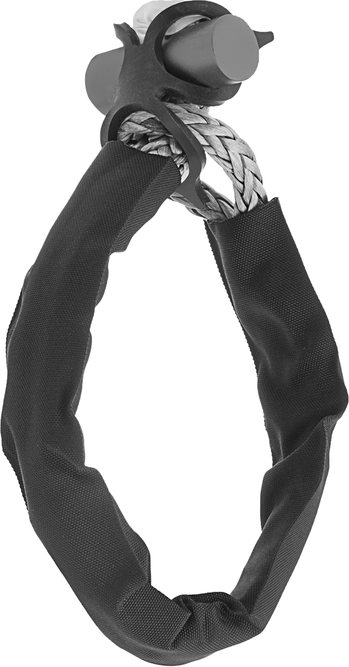 Kaldırma için Esnek Kelepçe, 9/16" Kalınlık, 3300 lbs. Kapasite, 4" Maksimum İç Çap