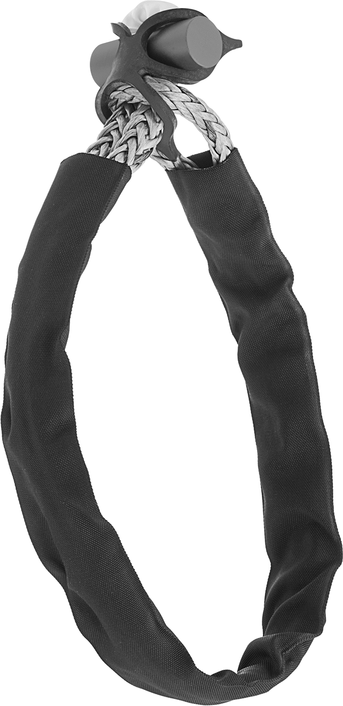 Kaldırma için Esnek Kelepçe, 9/16" Kalınlık, 3300 lbs. Kapasite, 8" Maksimum İç Çap