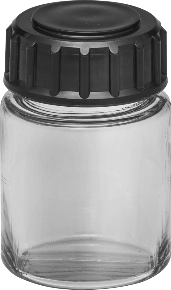 Şeffaf Polikarbonat Plastik Kavanoz, 2,5 FL oz/75 ml Kapasite