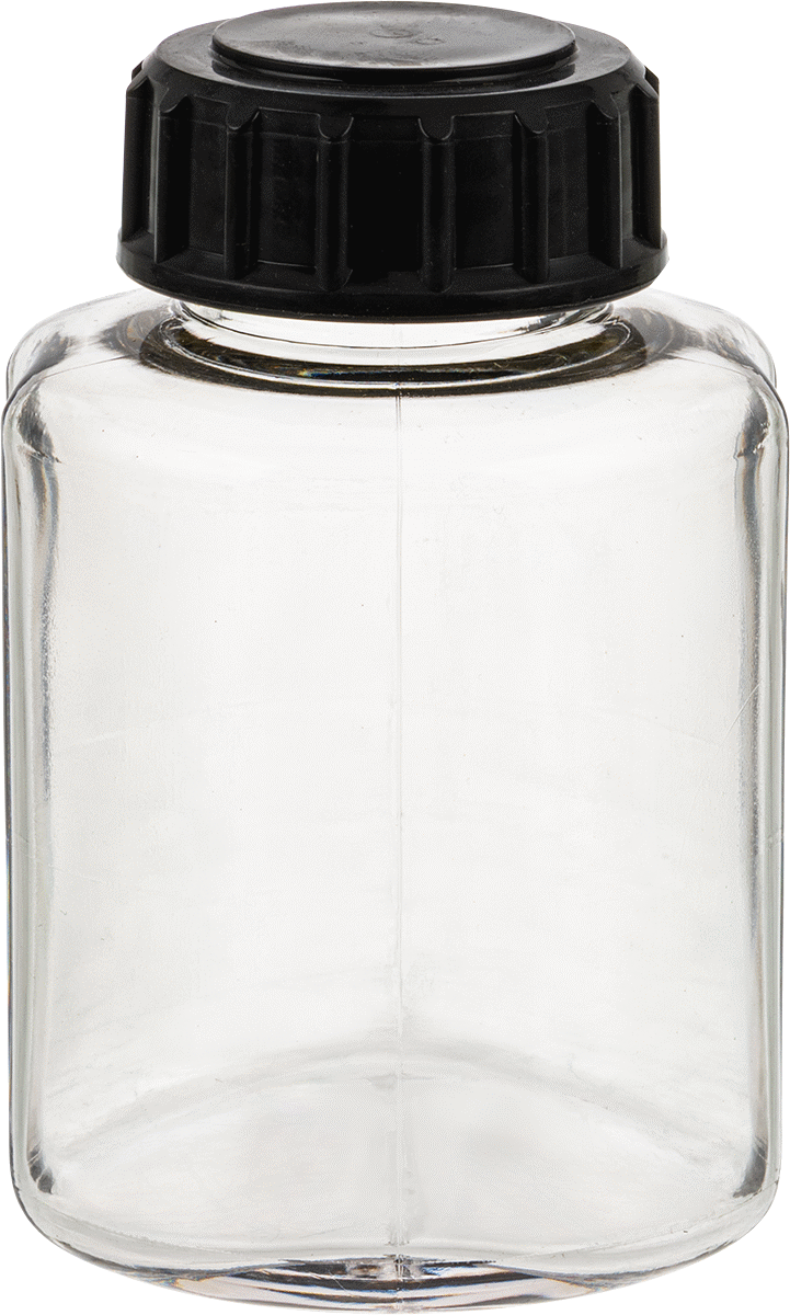 Şeffaf Polikarbonat Plastik Kavanoz, 9 FL oz/270 ml Kapasite