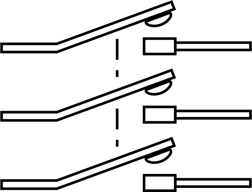 3PST-NO Wiring Diagram
