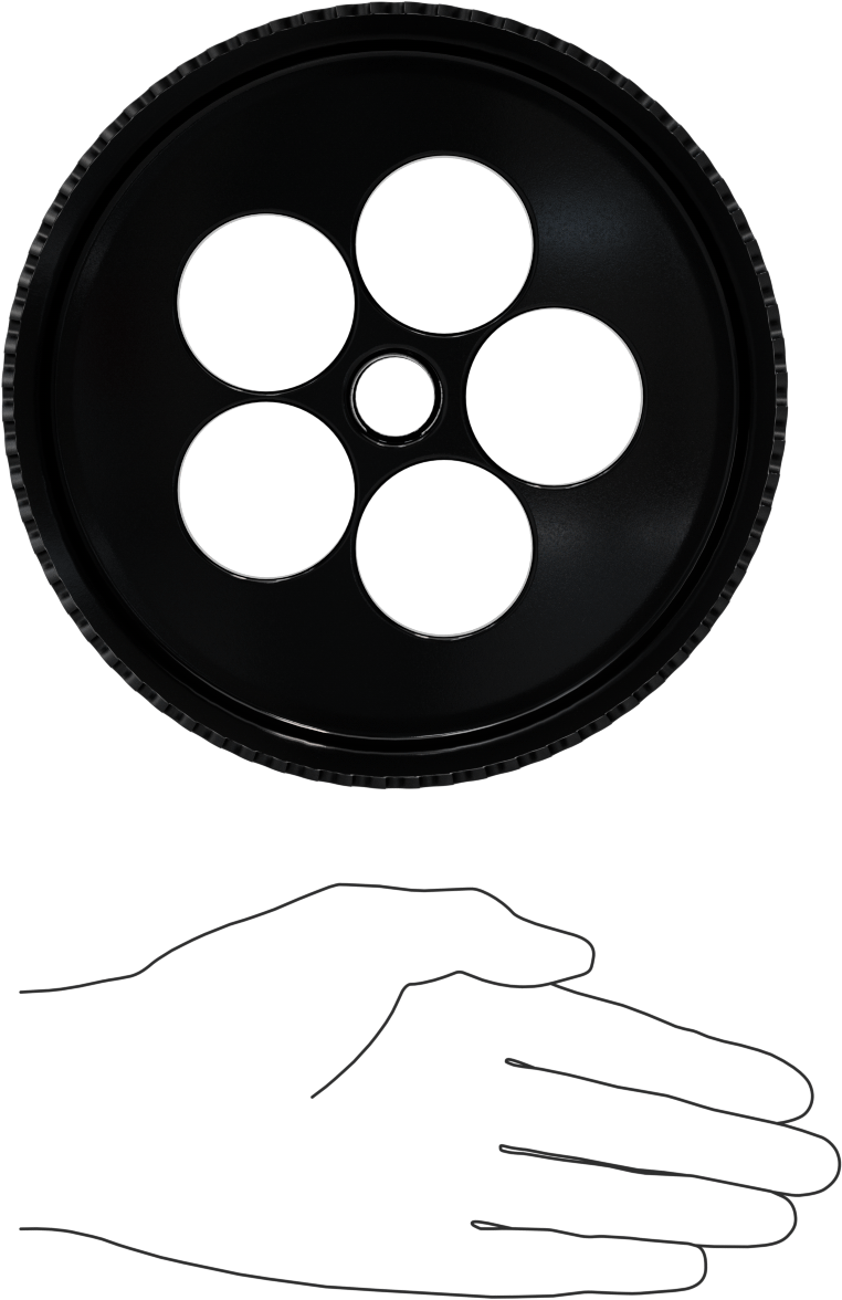 Uzun Ömürlü Delik Testere, 4" Kesme Derinliği, 6-5/8" Çap