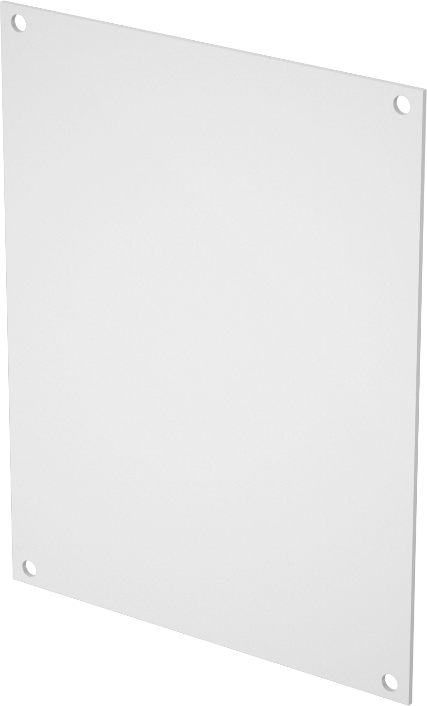 Elektrik Muhafaza Paneli, Alüminyum, 8-3/4“ Yükseklik x 6-7/8” Genişlik