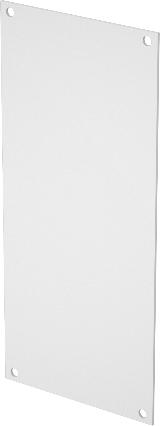 Elektrik Muhafaza Paneli, Alüminyum, 10-3/4“ Yükseklik x 4-7/8” Genişlik