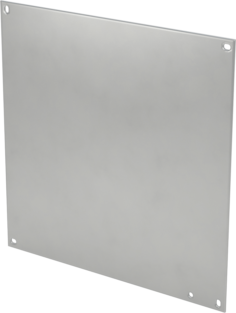 Elektrik Muhafaza Paneli, 316 Paslanmaz Çelik, 10-7/8“ Yükseklik x 10-7/8” Genişlik