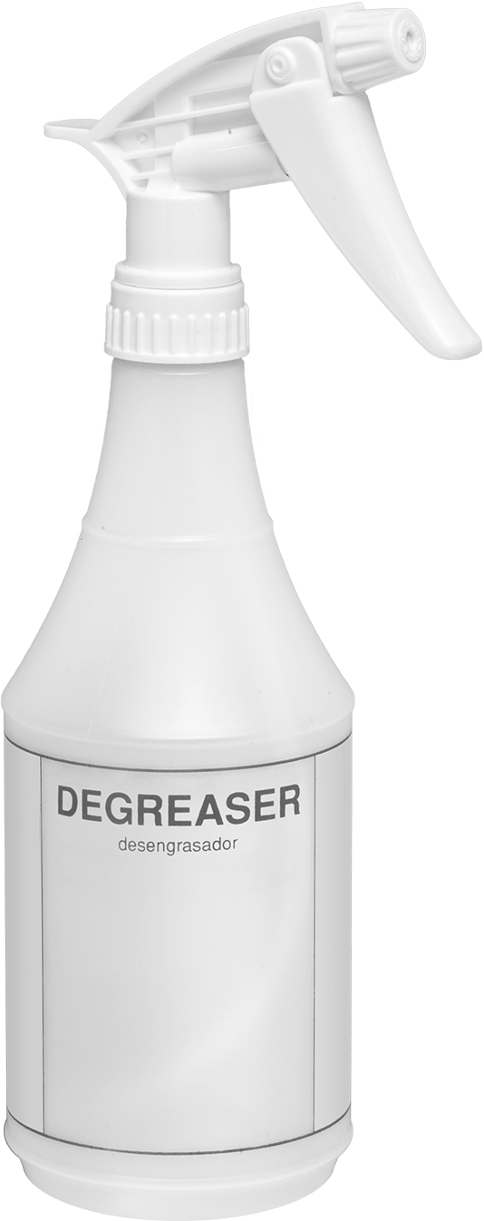 Sprey Şişesi, Yağ Sökücü Etiketi, 24 FL. oz. Kapasite