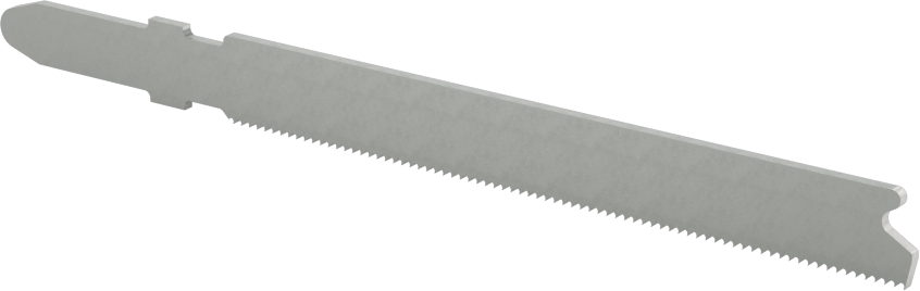 Hızlı Kesim T-Şaftlı Dekupaj Bıçakları, Metal için, 3-5/8" Uzunluk, 11-14 Diş İnç Başına