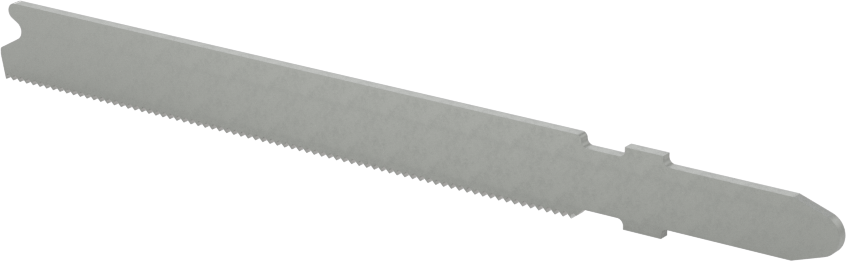 Hızlı Kesim T-Şaftlı Dekupaj Bıçakları, Metal için, 3-5/8" Uzunluk, 17-24 Diş İnç Başına