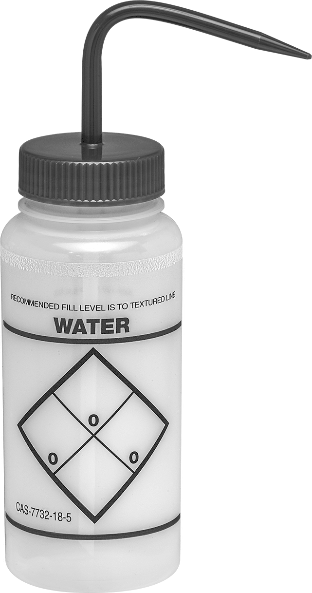 Açılı Nozullu Sıkma Şişesi, Her Açı, Su Mesajı, 16 FL. oz. Kapasite