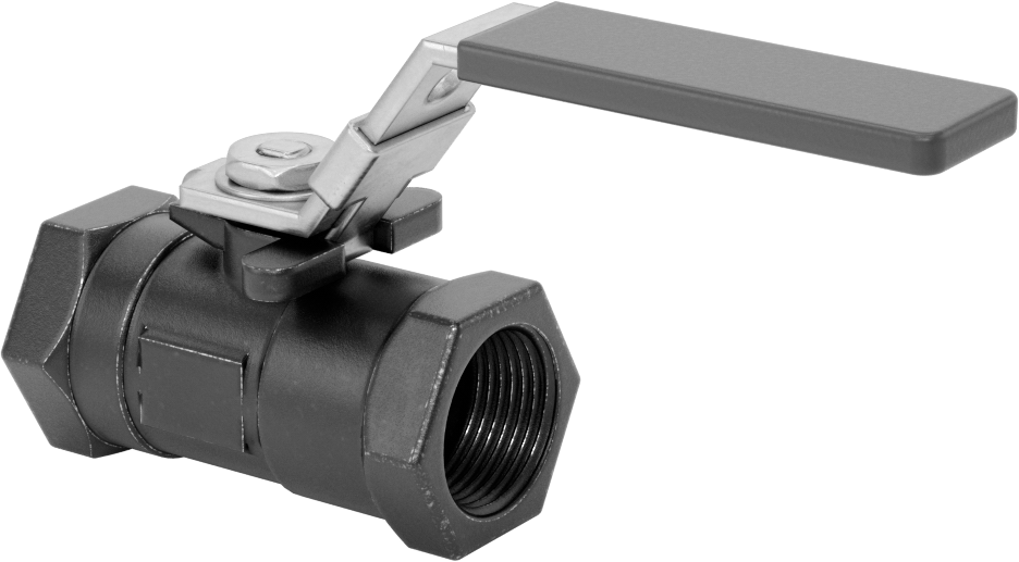Yakıt için Çelik Gövde Açma/Kapama Vanası, PTFE Plastik Conta, 3/4 NPT Dişi