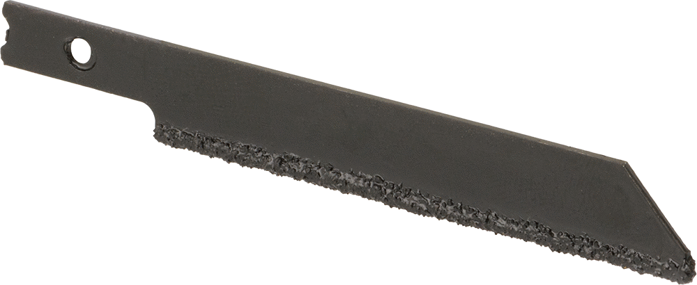 Seramik ve Beton ve Tuğla için Bıçak, U-Şaftlı Dekupaj Testeresi, İnce Kum, 2-7/8“ Uzunluk x 3/8” Genişlik