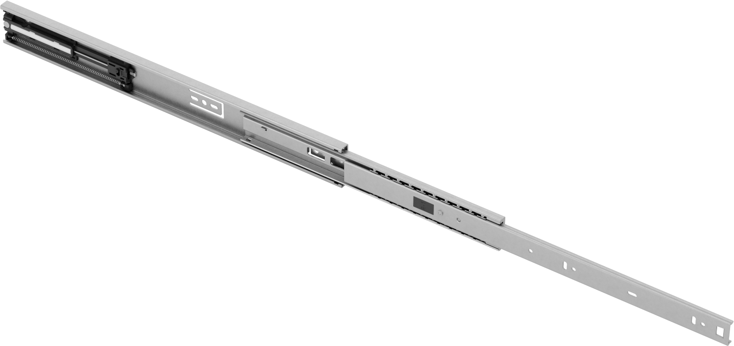 T-Yuvalı Çerçeve Rayı Kaydırma Parçası, Teleskopik, 1,5" ve 40 mm Yüksek Ray için, 15-3/4" Kapalı