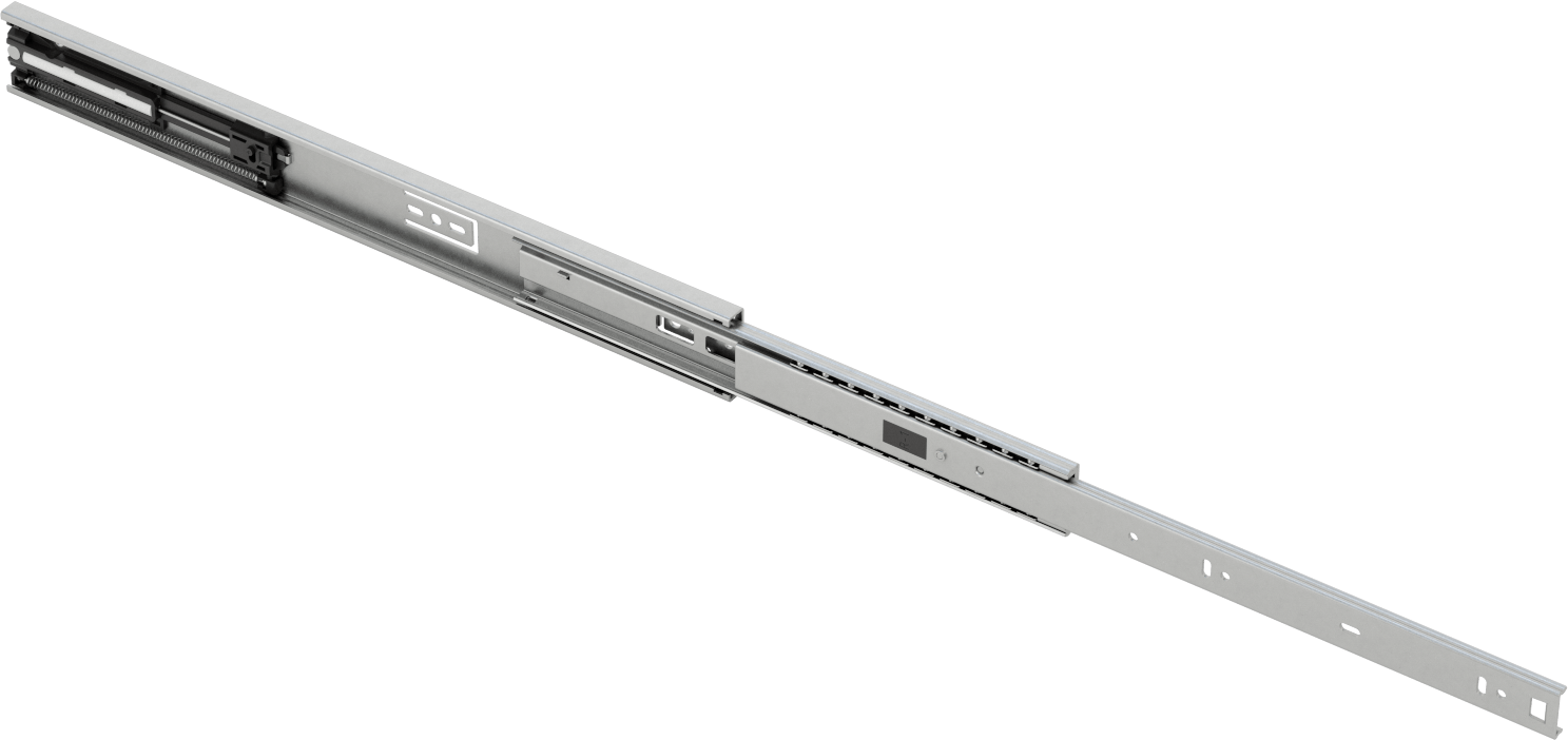 T-Yuvalı Çerçeve Rayı Kaydırma Parçası, Teleskopik, 1,5" ve 40 mm Yüksek Ray için, 15-3/4" Kapalı