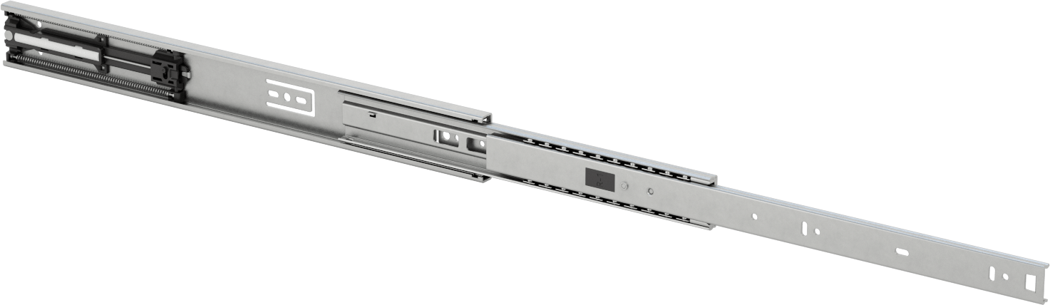 T-Yuvalı Çerçeve Rayı Kaydırma Parçası, Teleskopik, 1,5" ve 40 mm Yüksek Ray için, 15-3/4" Kapalı