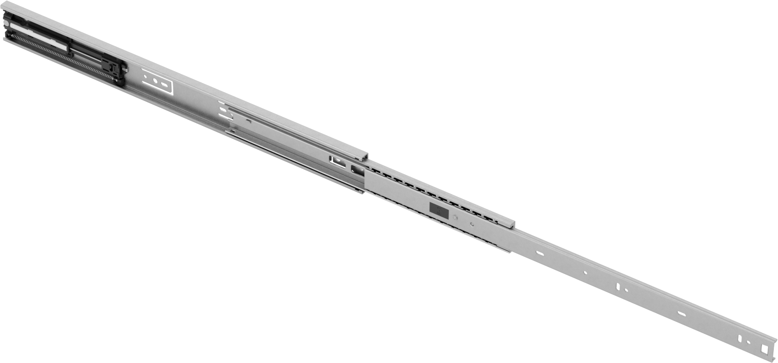 T-Yuvalı Çerçeve Rayı Kaydırma Parçası, Teleskopik, 1,5" ve 40 mm Yüksek Ray, 17-11/16" Kapalı