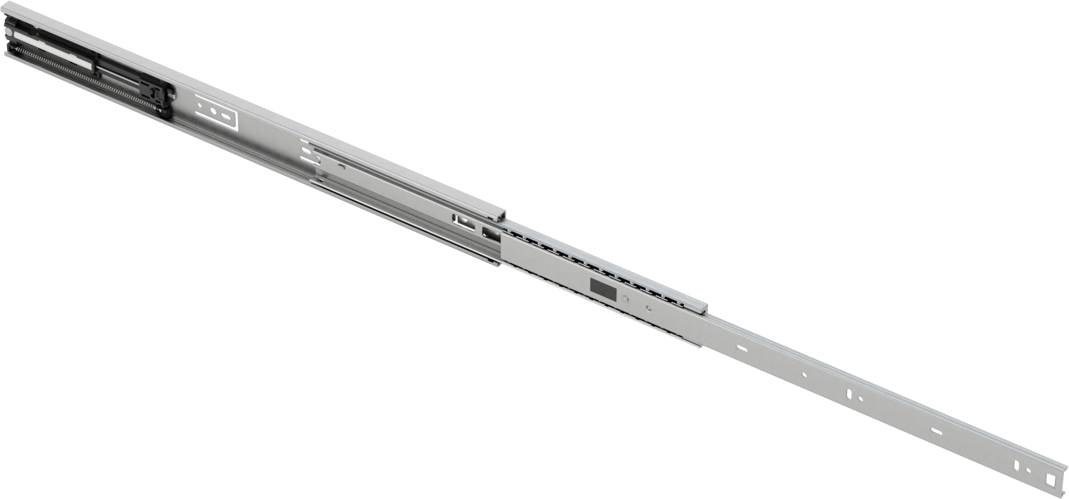 T-Yuvalı Çerçeve Rayı Kaydırma Parçası, Teleskopik, 1,5" ve 40 mm Yüksek Ray, 17-11/16" Kapalı